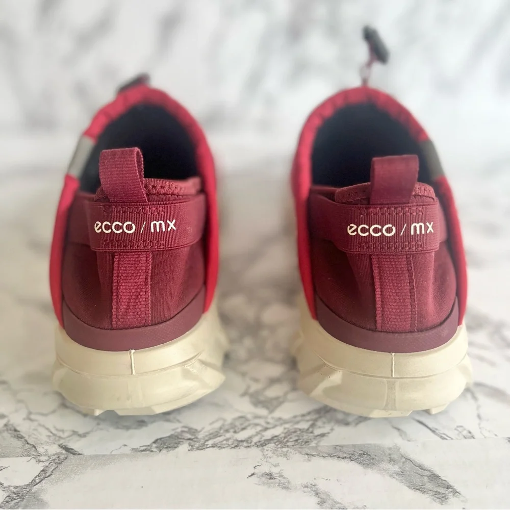 Ecco MX Quilted Red Chili Slipper Sneaker 10 Comfort Lounging